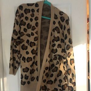 Leopard cardigan